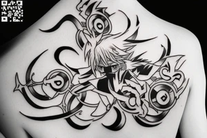Anime logo tattoo idea