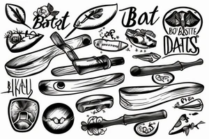 Baotless oar tattoo idea