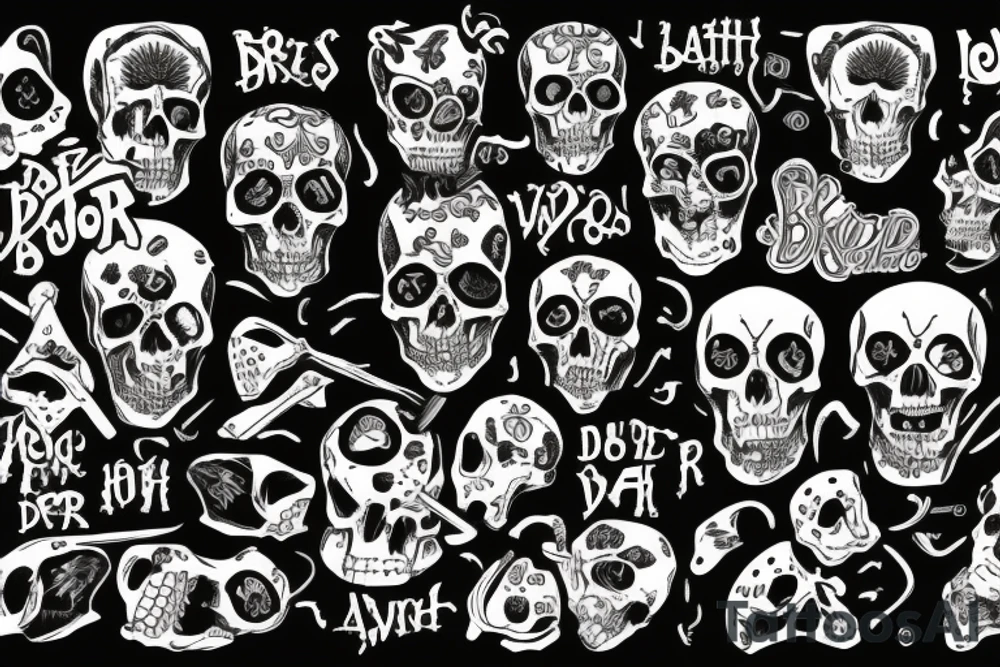 Dead brother tattoo idea