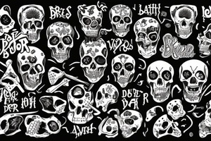 Dead brother tattoo idea