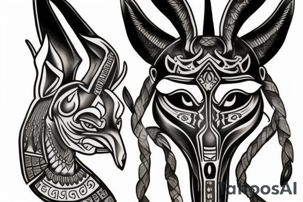 Anubis tattoo idea