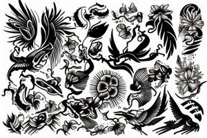 images of Hawaiian-Peruvian cultural mix tattoos tattoo idea