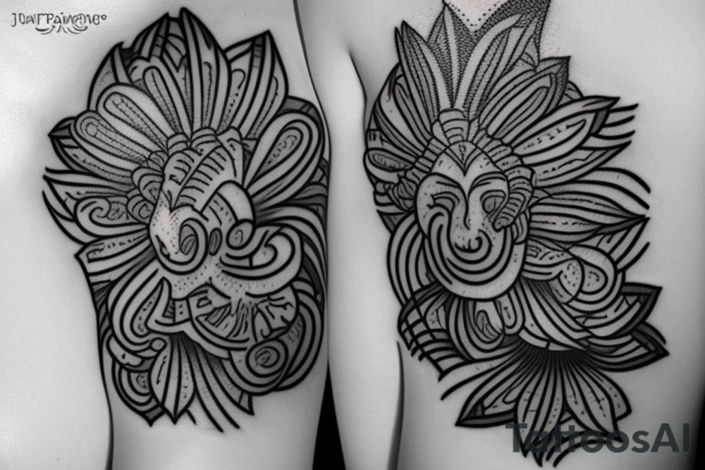 images of Hawaiian-Peruvian cultural mix tattoos tattoo idea