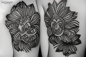 images of Hawaiian-Peruvian cultural mix tattoos tattoo idea