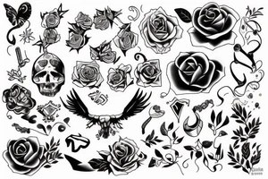 a wall tattoo idea