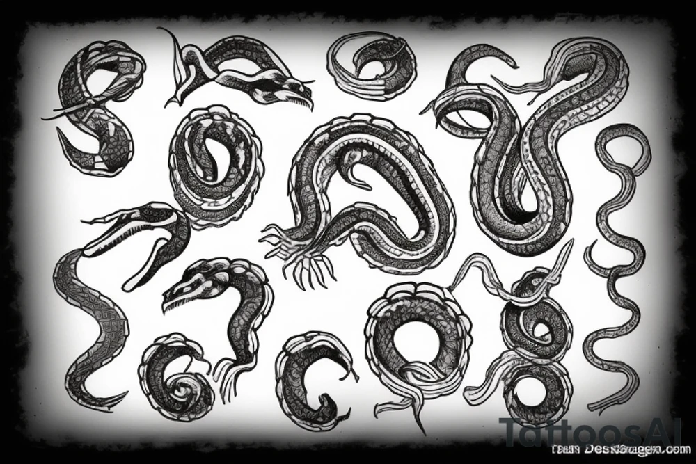snake tattoo idea