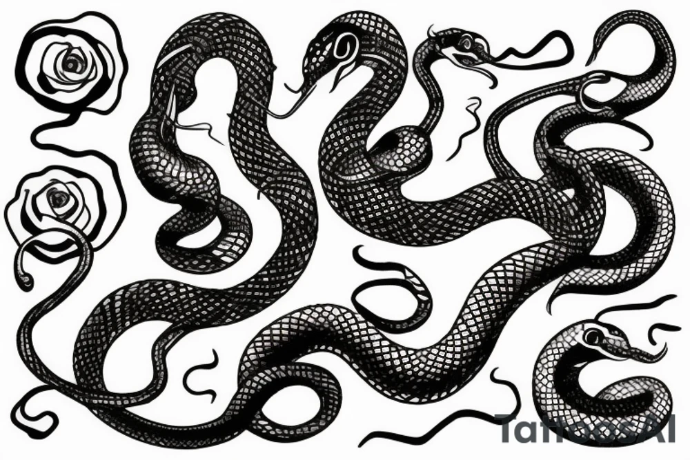 snake tattoo idea