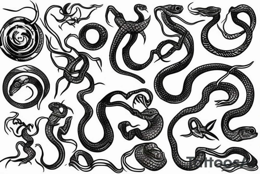 snake tattoo idea