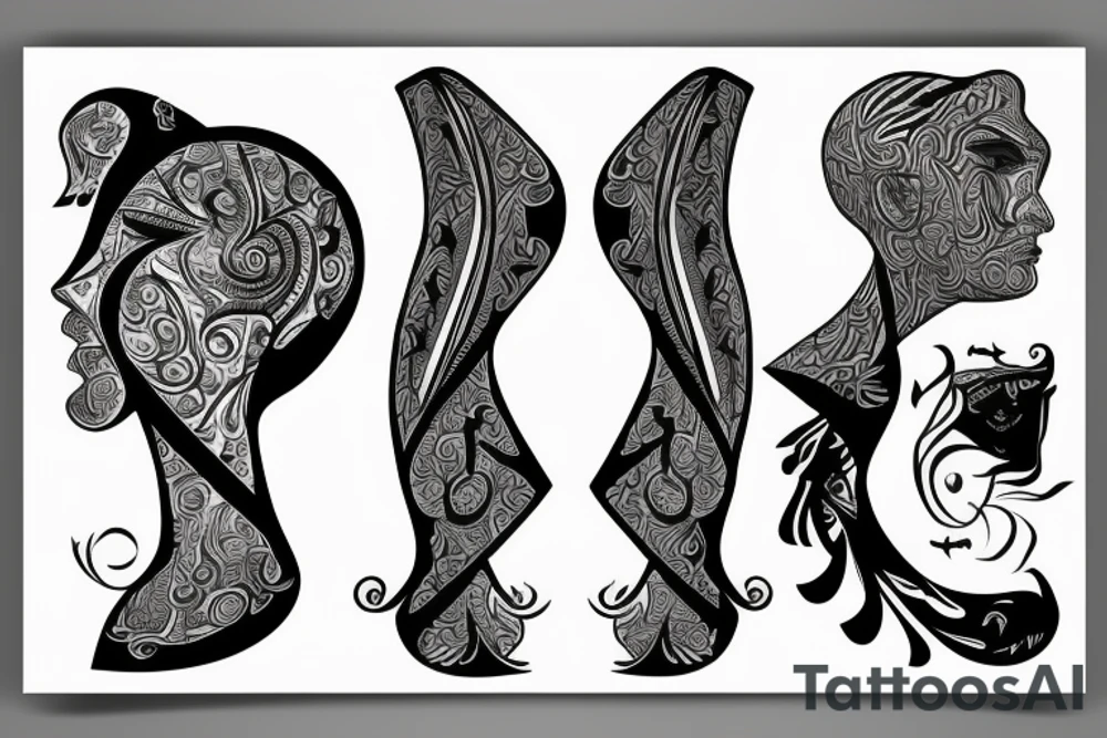 3D from iran tattoo idea