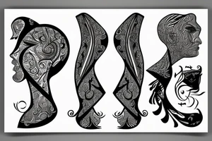 3D from iran tattoo idea