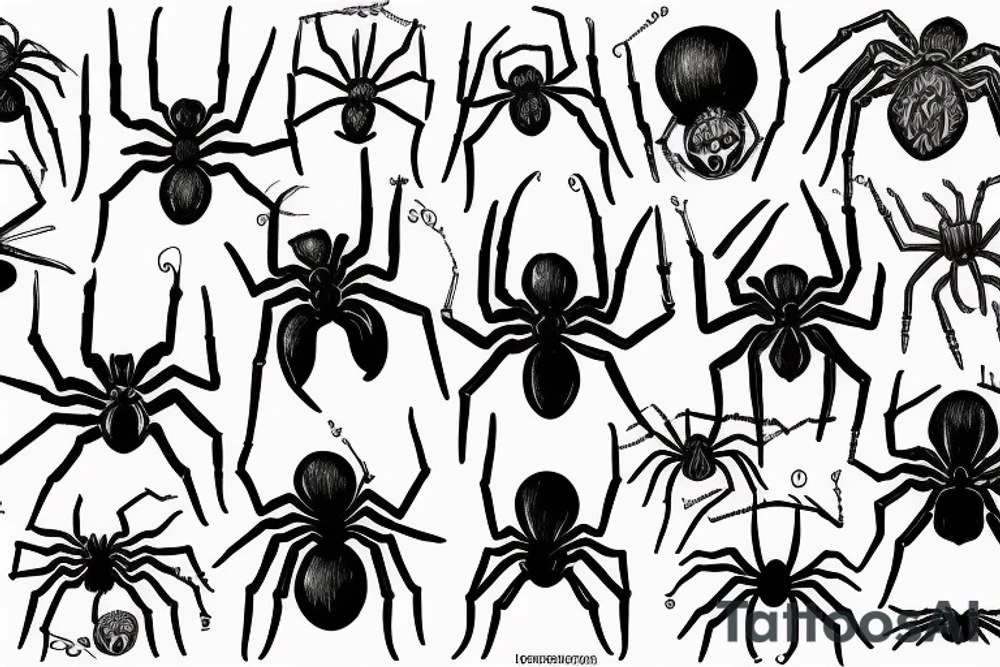 spider tattoo idea