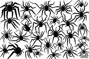 spider tattoo idea