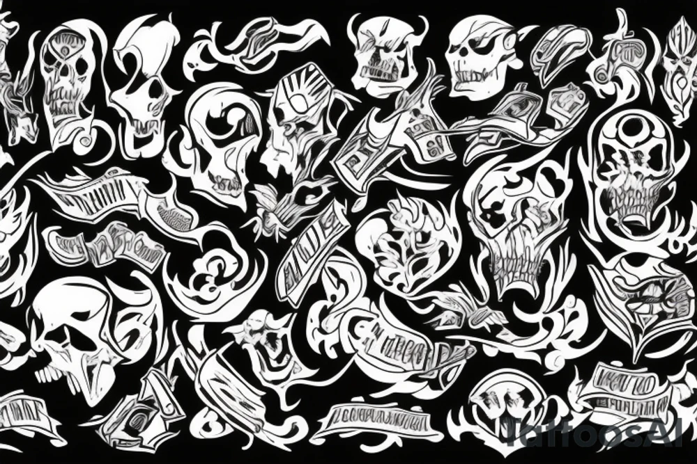 gangester tattoo idea