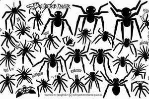 spider tattoo idea