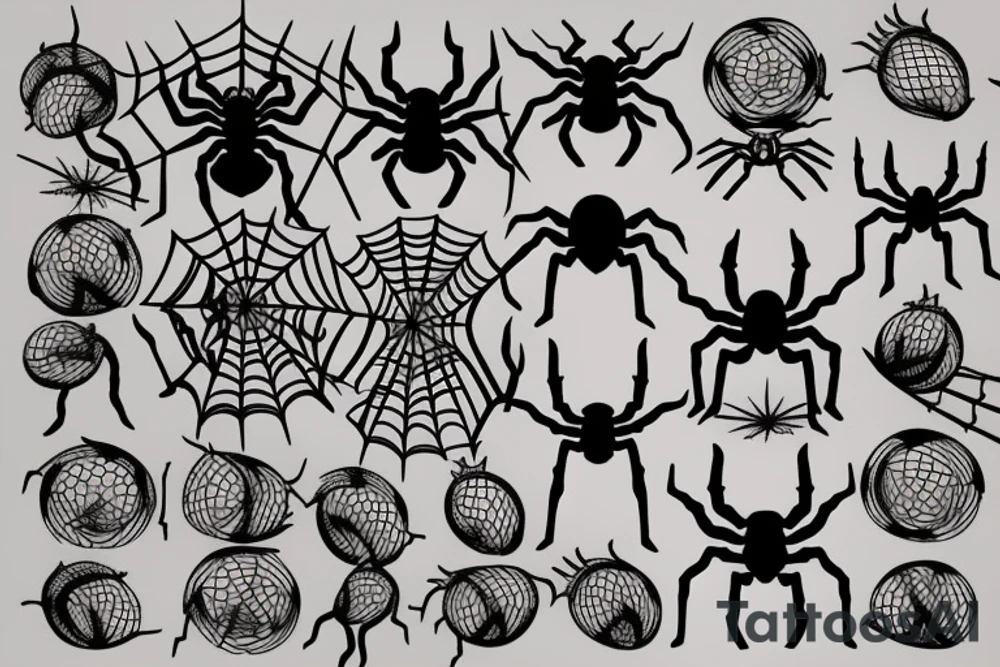 spider tattoo idea