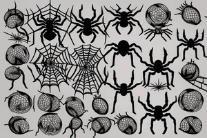 spider tattoo idea