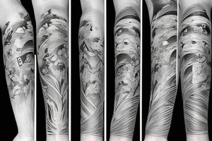 marine theme tattoo idea
