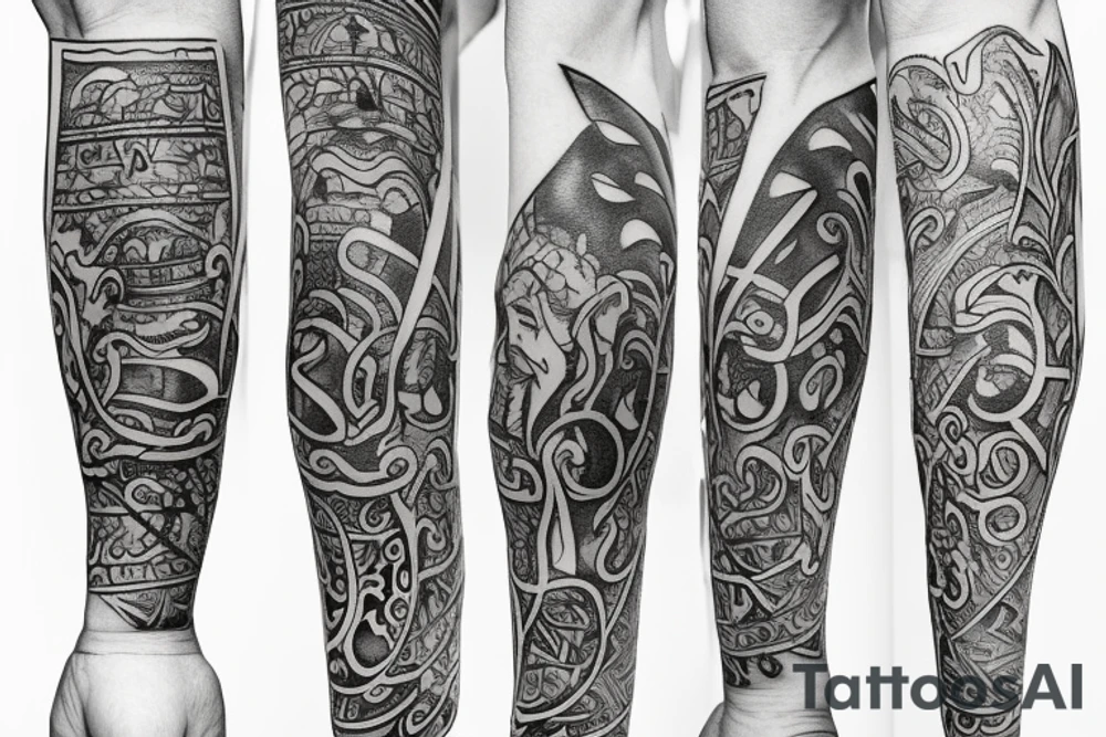 Sassanid soldier tattoo idea