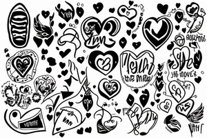 my son my heart ♥ tattoo idea