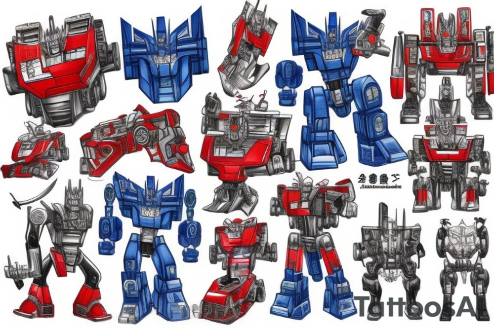 Optimus prime tattoo idea