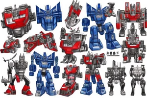 Optimus prime tattoo idea