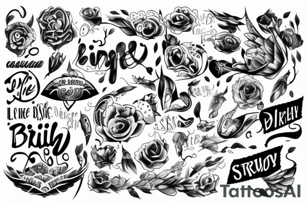 Bril language, deep text tattoo idea