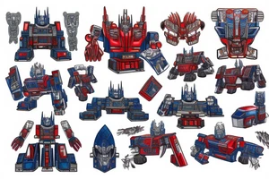 Optimus prime tattoo idea