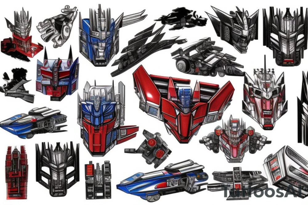 Optimus prime tattoo idea