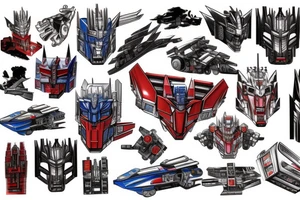 Optimus prime tattoo idea