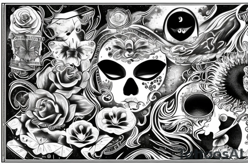 Милое привидение tattoo idea