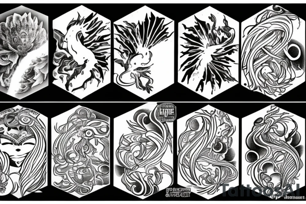 Phoenix tattoo idea