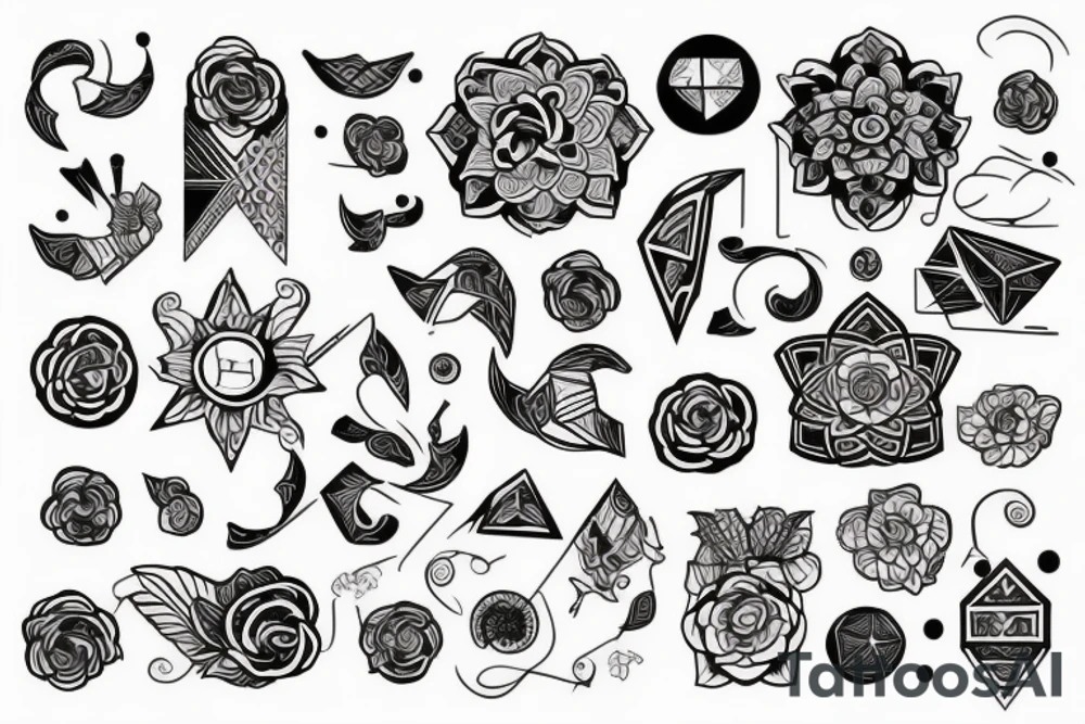 Геометрическая задача tattoo idea