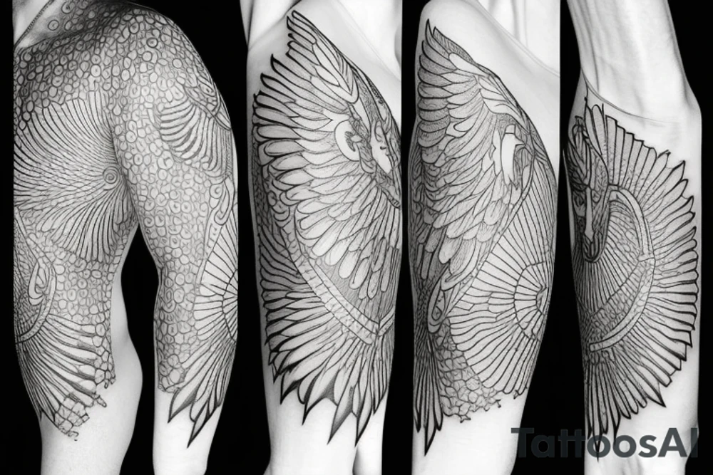 Phoenix tattoo idea