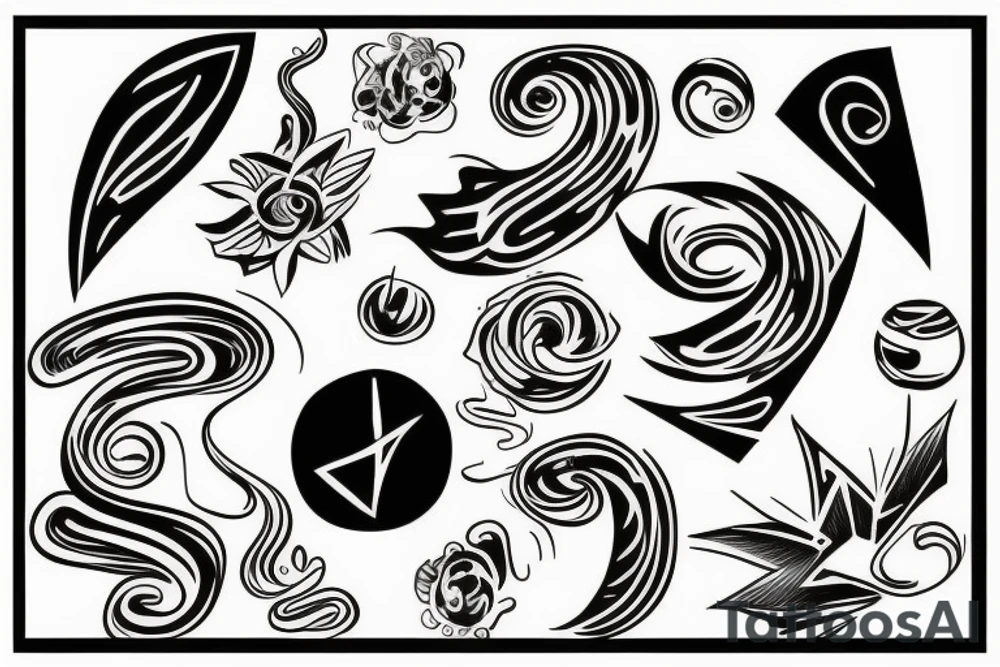 Abstract tattoo idea