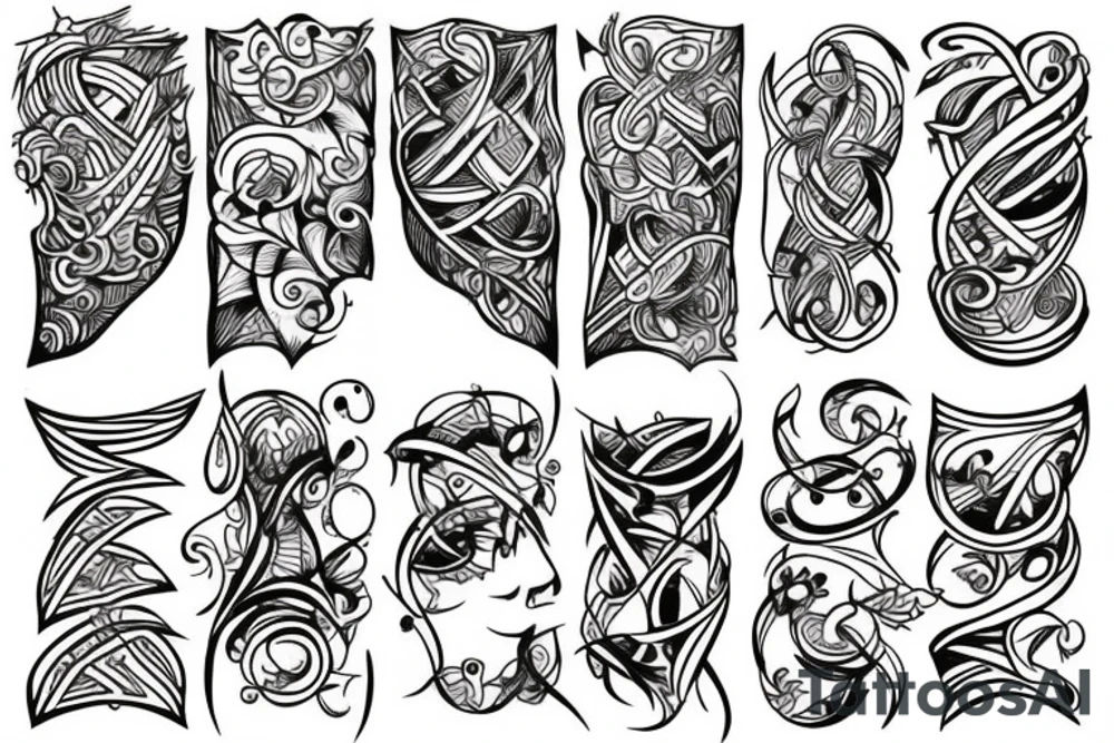 Abstract tattoo idea