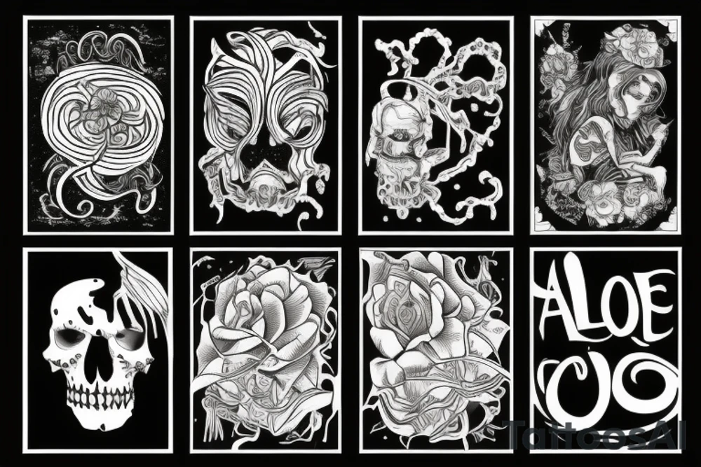 alone tattoo idea