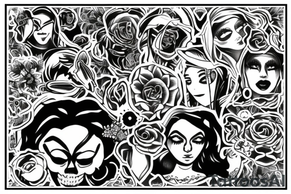 Mother of my friend tattoo idea