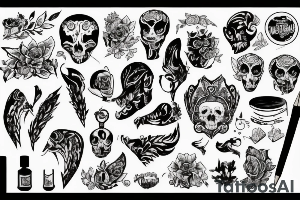 Руки на предплечий tattoo idea
