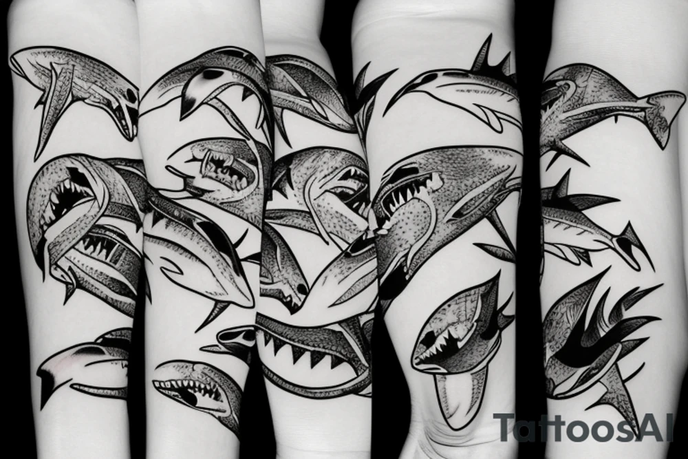 Shark tattoo idea