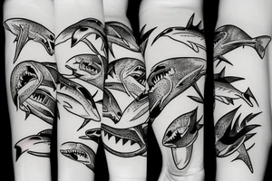 Shark tattoo idea