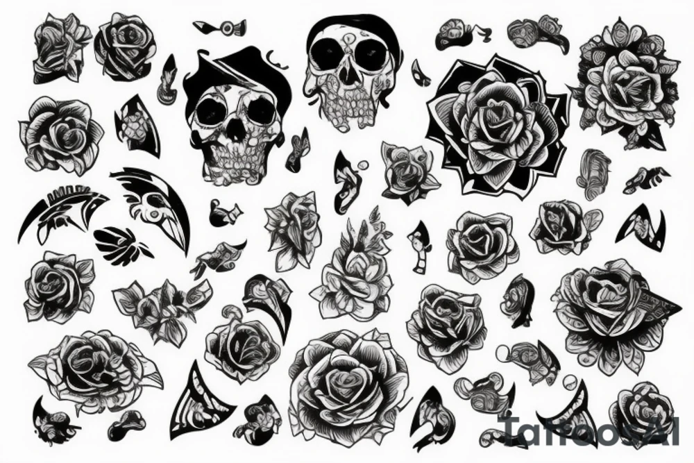 Фон для татуировки tattoo idea