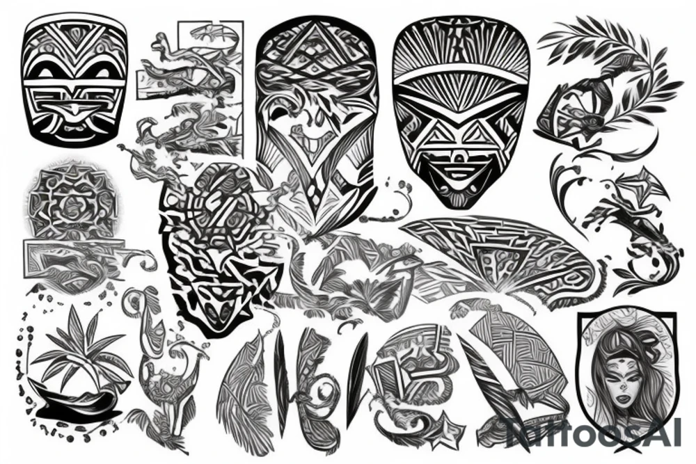 Polynesian tattoo tattoo idea