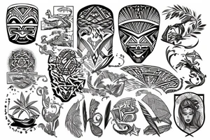 Polynesian tattoo tattoo idea