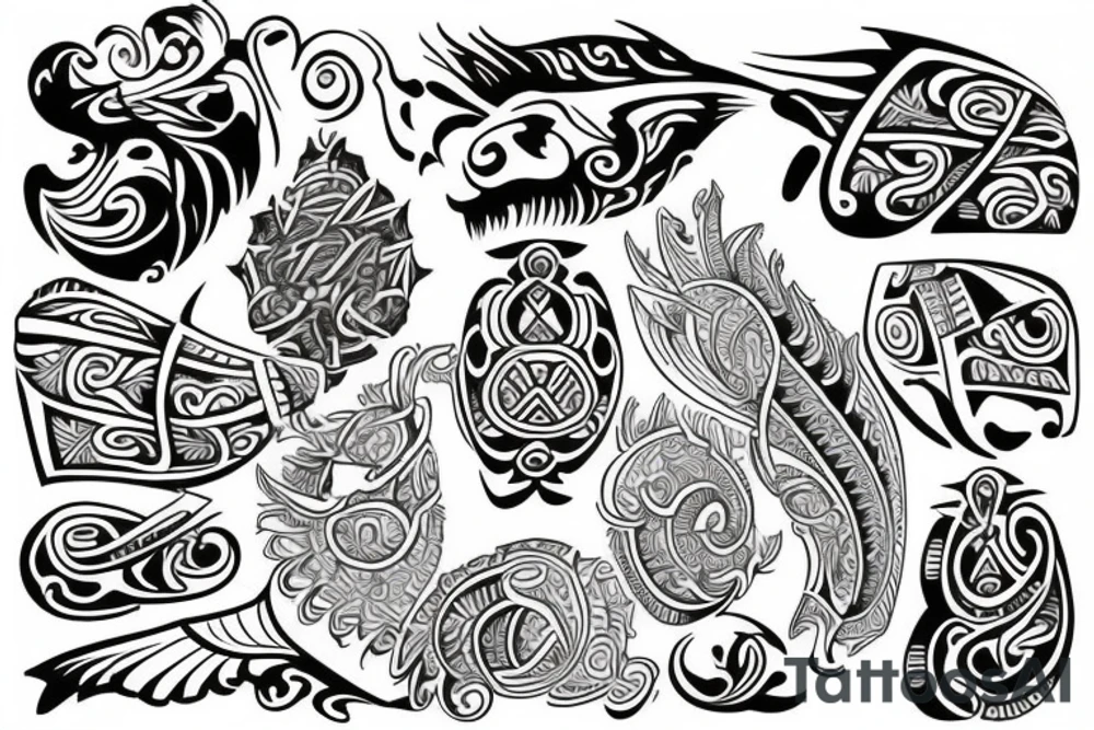 Polynesian tattoo tattoo idea