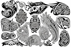 Polynesian tattoo tattoo idea