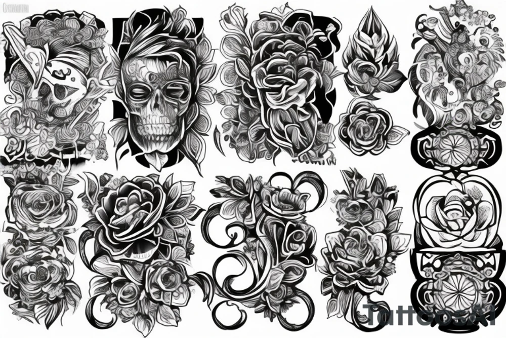 Фон для татуировки tattoo idea