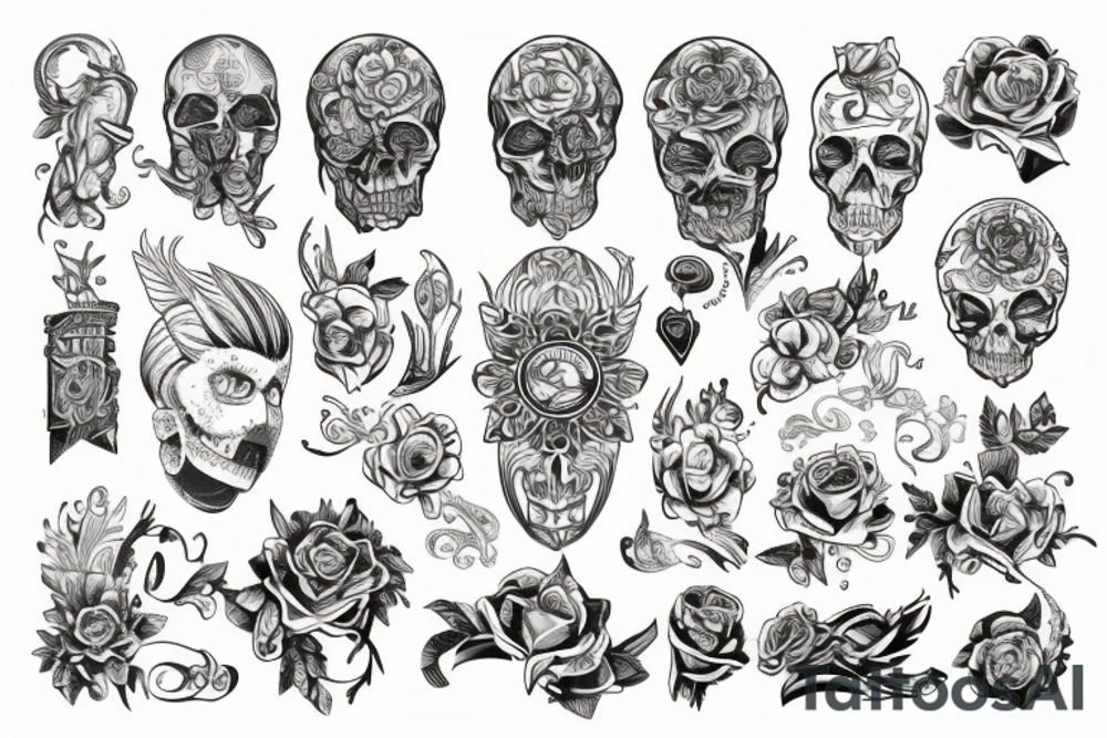 Фон для татуировки tattoo idea