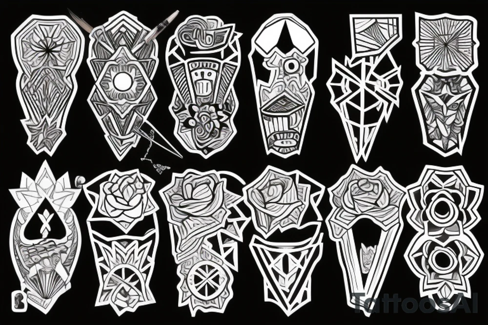 Фон для татуировки tattoo idea