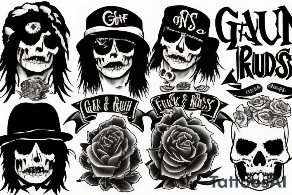 guns n’ roses tattoo idea