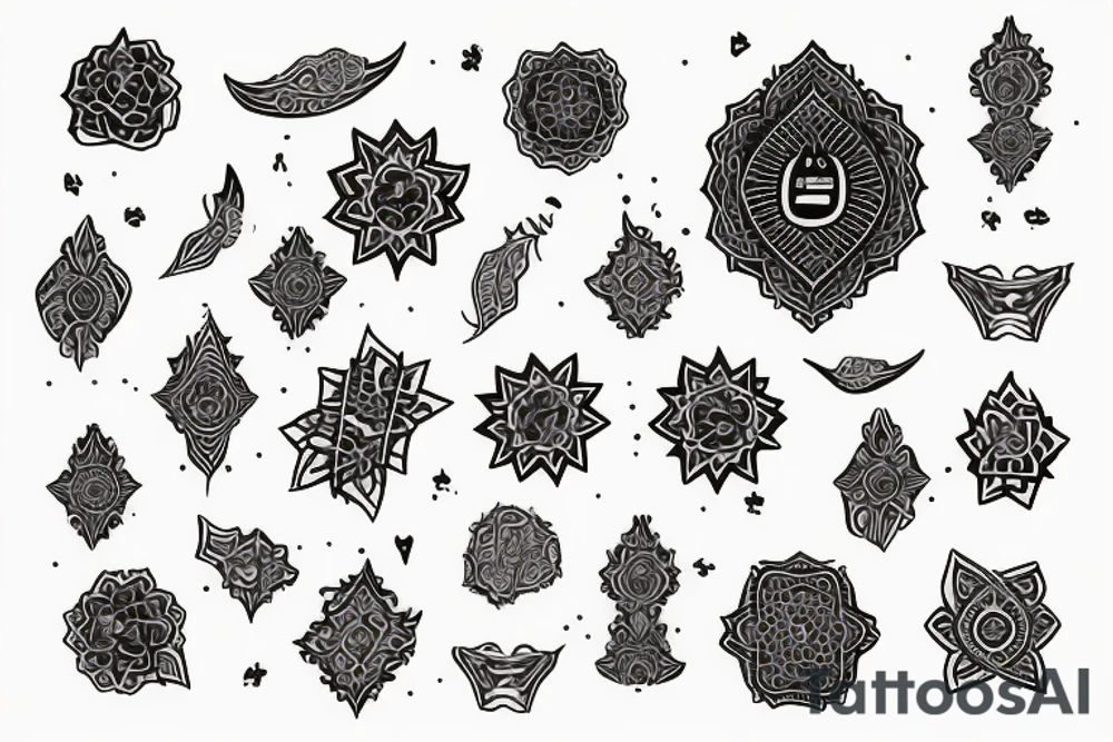 با تمام وجود غمگینم tattoo idea